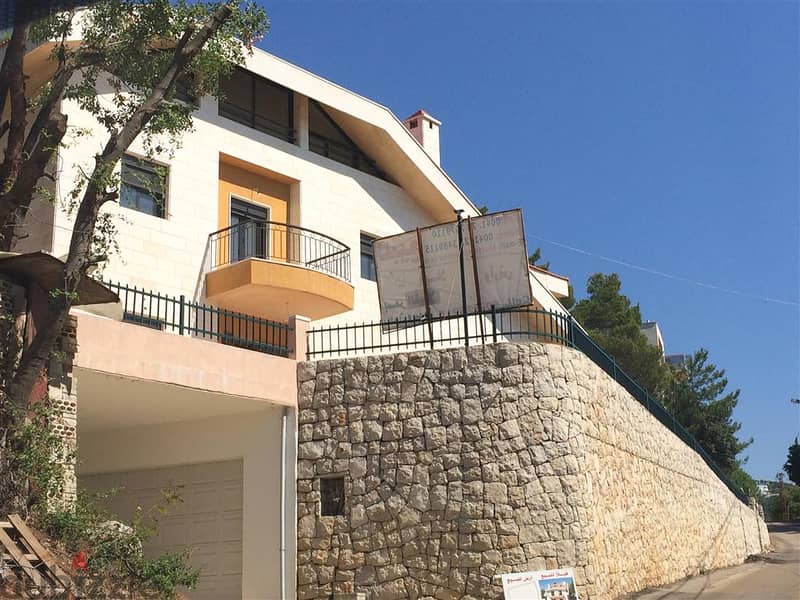Calm area Land + Villa for sale in Daher el Souane | Mountain view 1