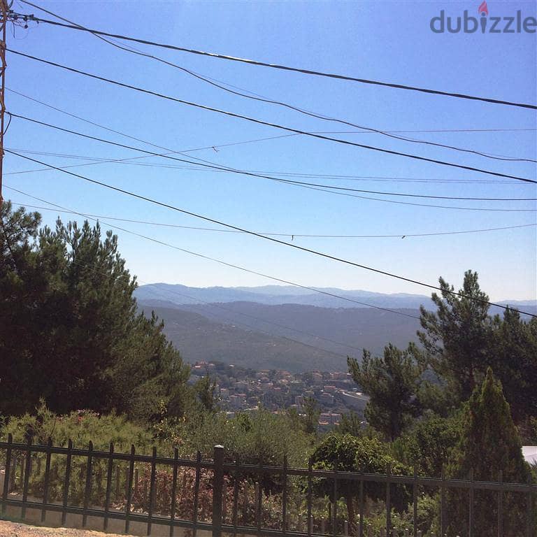 Calm area Land + Villa for sale in Daher el Souane | Mountain view 4