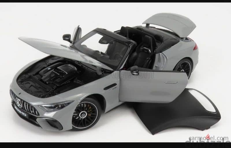 Mercedes AMG  SL63 (2022) diecast car model 1;18. 6