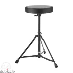 STAGG Single Braced Drum Throne, Black color 0