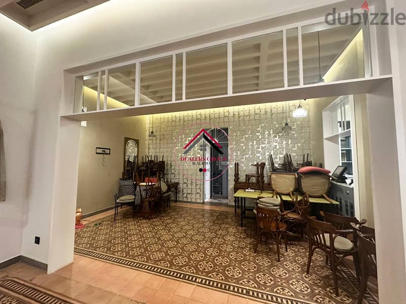 Rare Property ! Lebanese Traditional House For Sale in Achrafieh 8