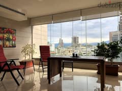 Apartment for Rent in Achrafieh with Partial Mountain, City & Sea View 0