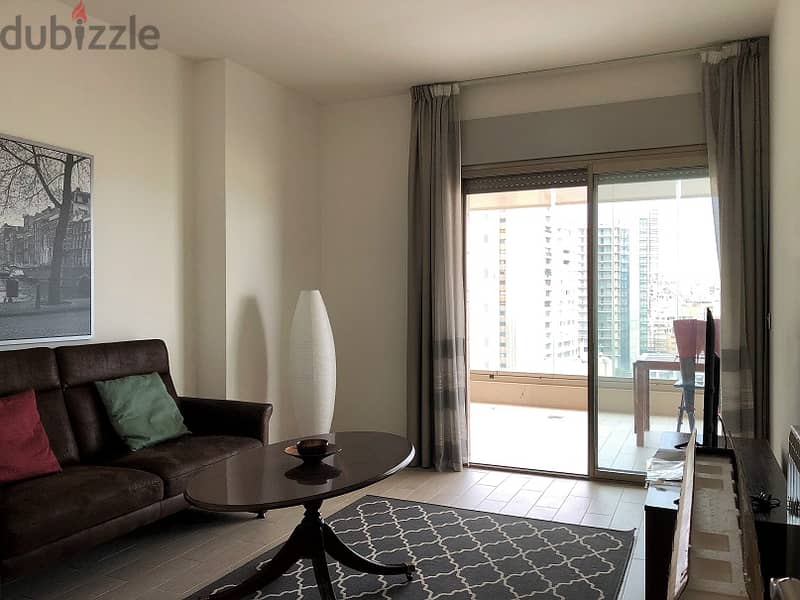 Apartment for Rent in Achrafieh with Partial Mountain, City & Sea View 5