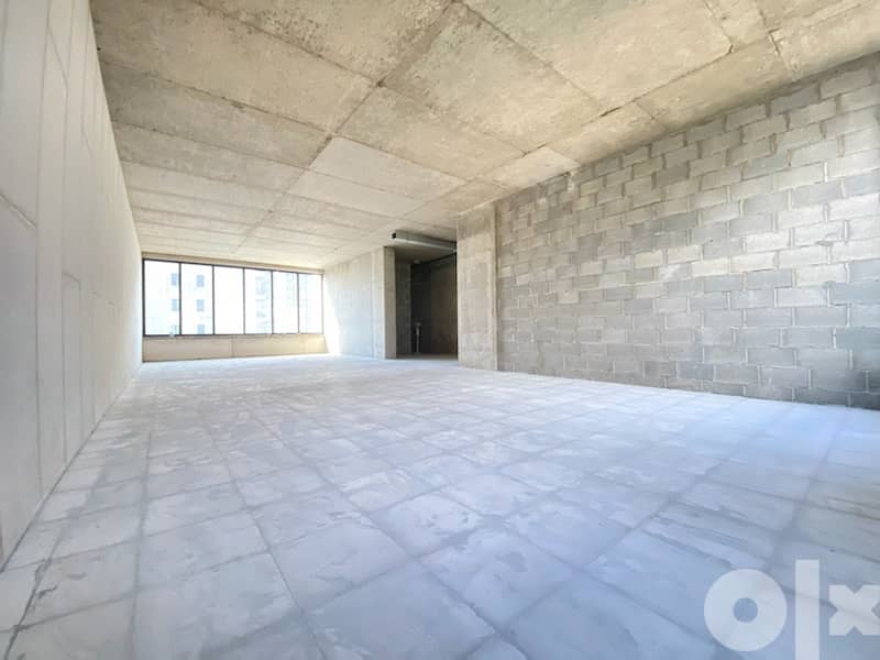 An open space office for rent in a nice location in Dbayeh. 2