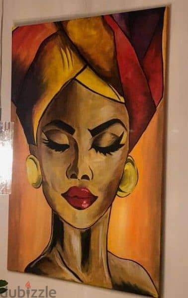 African style painting 0