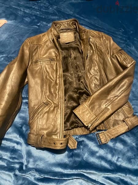 Esprit real leather jacket 2