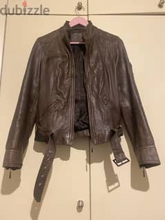 Esprit real leather jacket