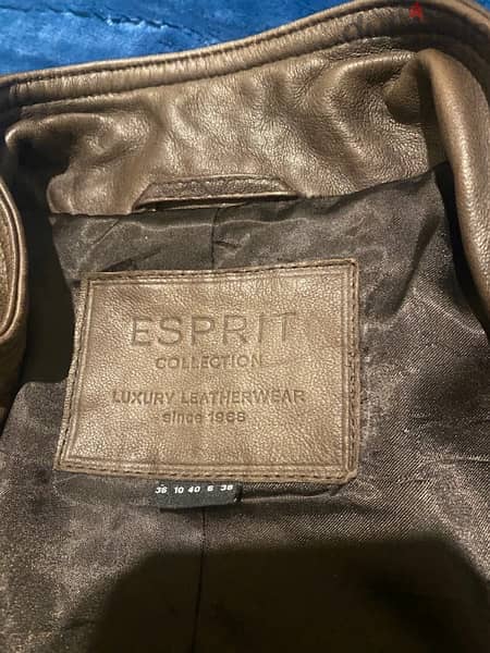 Esprit real leather jacket 6