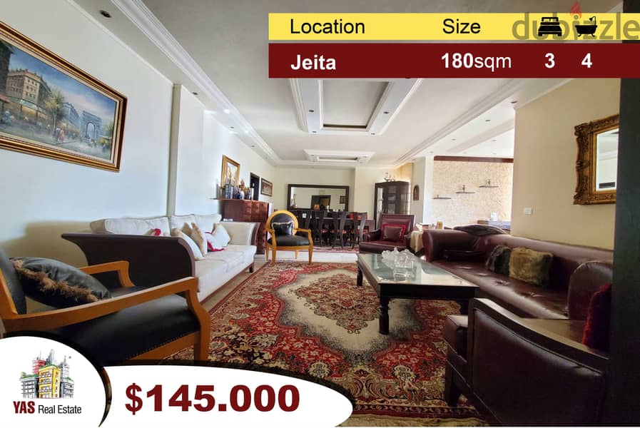 Jeita 180m2 | Inspiring apartment | High-End | Panoramic View | 0