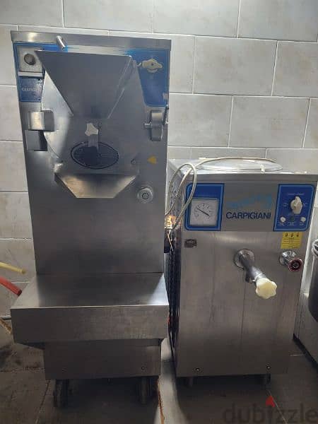 Ice cream maker and pasteurizer machines 2
