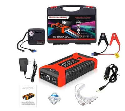 Hay-power Car jump starter & Wheel pump 99800mAh - JX27