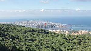 900Sq Land In Broumana Sea View 30% , BR-318