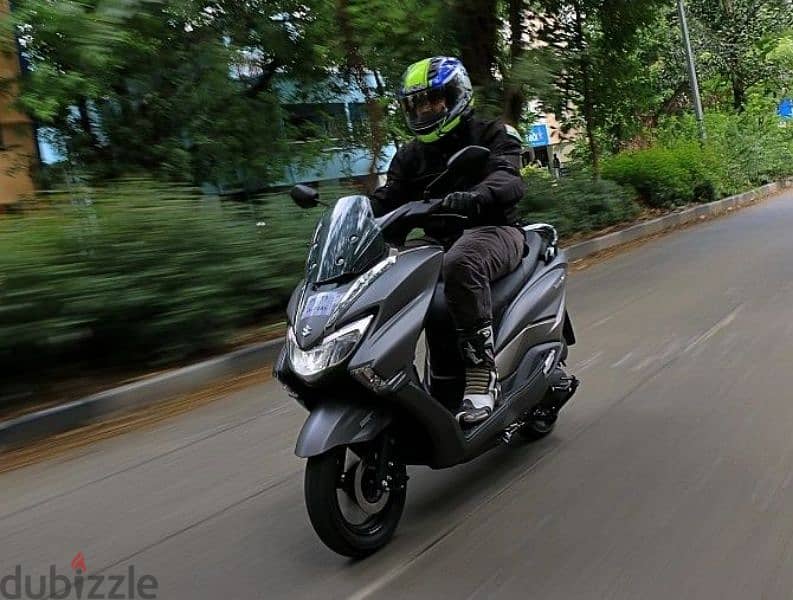 limited offer suzuki burgman 125cc CBS full led 3