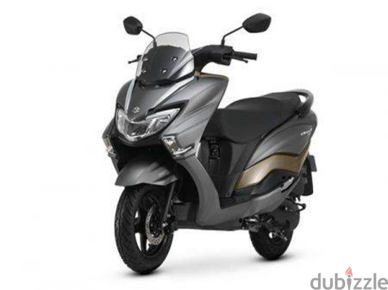 limited offer suzuki burgman 125cc CBS full led 7