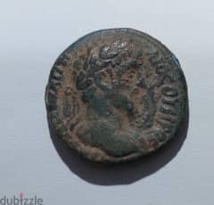 Lucius Verus  Coin Roman Emperor Year 162 AD  Decapolis mint
