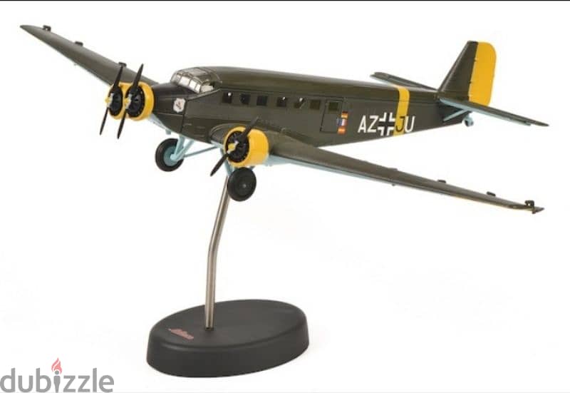 Junkers JU52/3M diecast model plane 1/72. 0