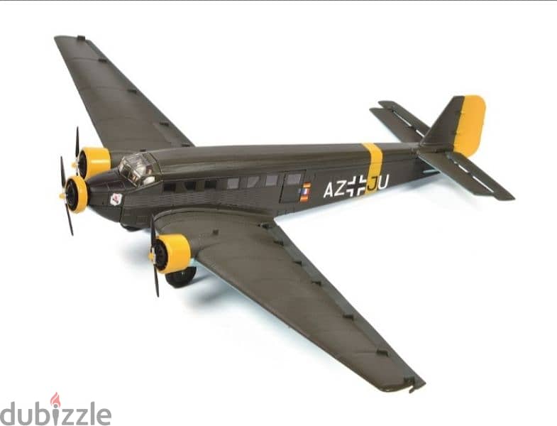 Junkers JU52/3M diecast model plane 1/72. 1