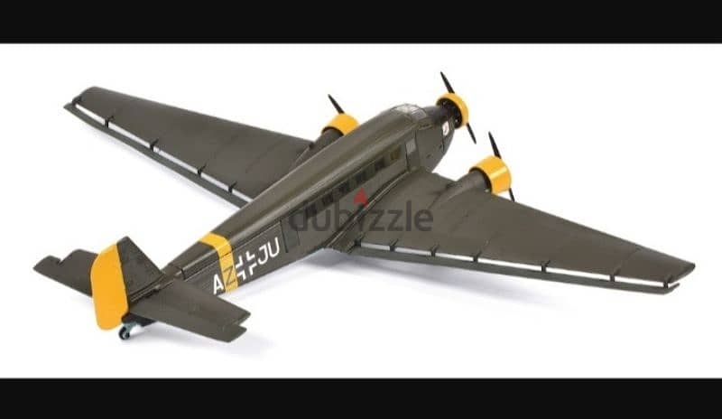 Junkers JU52/3M diecast model plane 1/72. 2