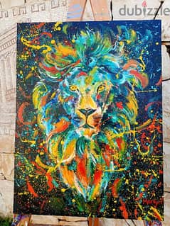 lion art 0
