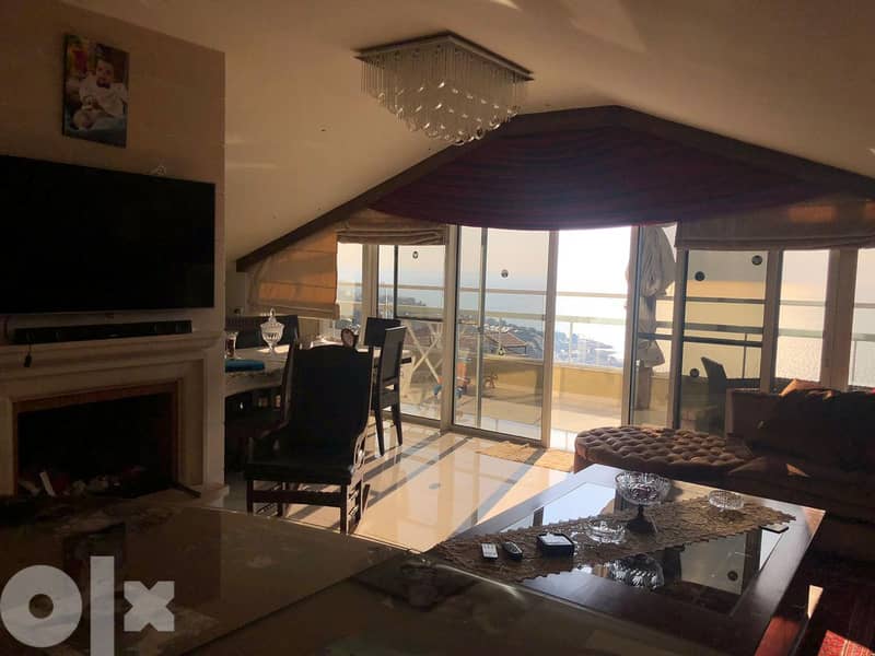 L11272-Duplex in Halat for Sale with a SeaView from the 62 SQM Terrace 2