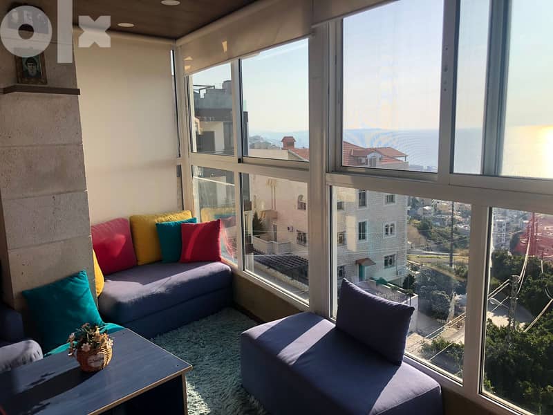 L11272-Duplex in Halat for Sale with a SeaView from the 62 SQM Terrace 6
