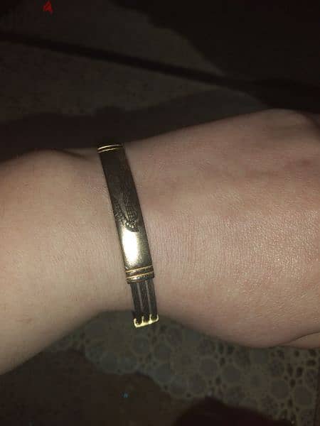 original bracelet  Lacoste in gold tone stainless steel 1