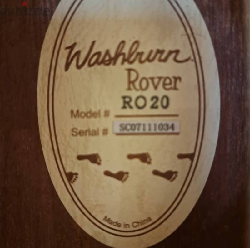 Traveler size classic guitar Washburn rover RO20 (10% Off) 5