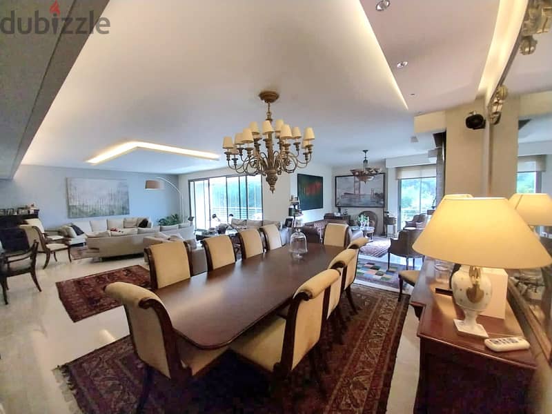 Apartment for sale in Rabieh/View/Garden شقة للبيع في رابيه 6