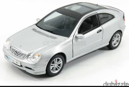 Mercedes C class diecast car model 1;18.