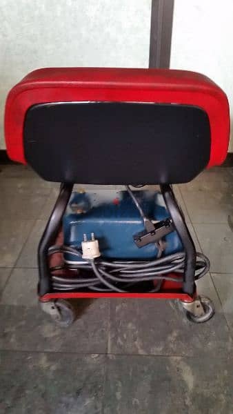 garage chair made in usa electric 110/220 with light +under wheels 4