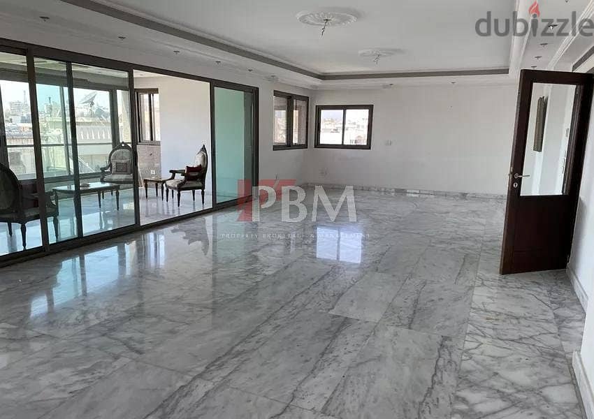 Beautiful Apartment For Rent In Ras El Nabaa | High Floor | 350 SQM | 1