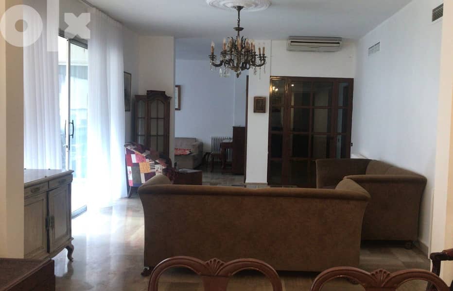 L10644- Semi-Furnished Apartment For Rent with Terrace In Ain al-tineh 2