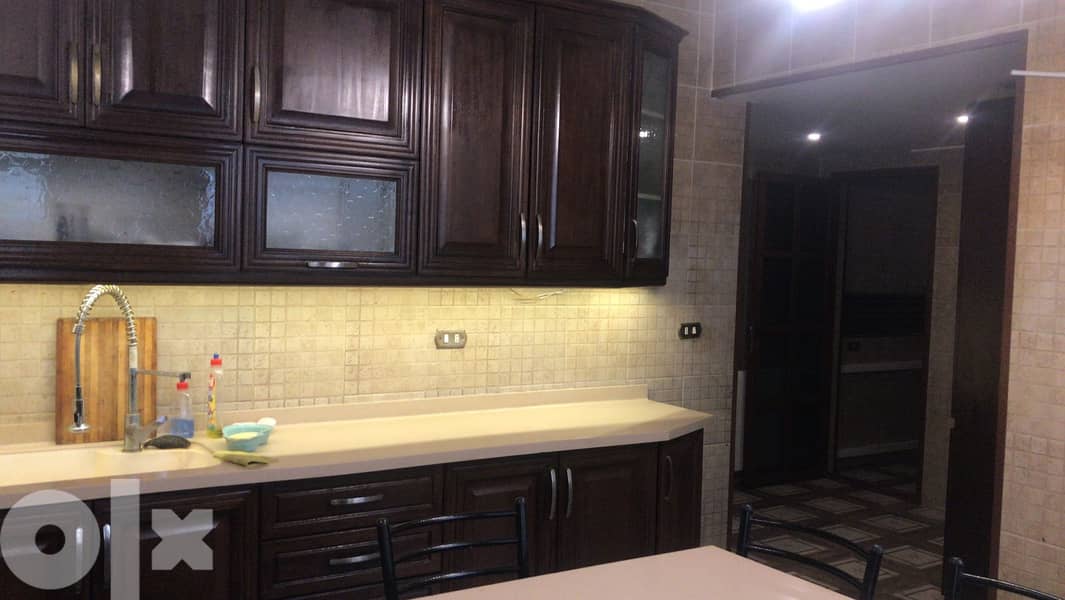 L10644- Semi-Furnished Apartment For Rent with Terrace In Ain al-tineh 3