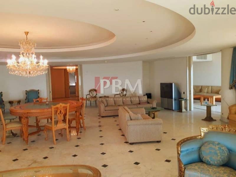 Good Condition Apartment For Rent In Ramleh El Bayda | 625 SQM | 2