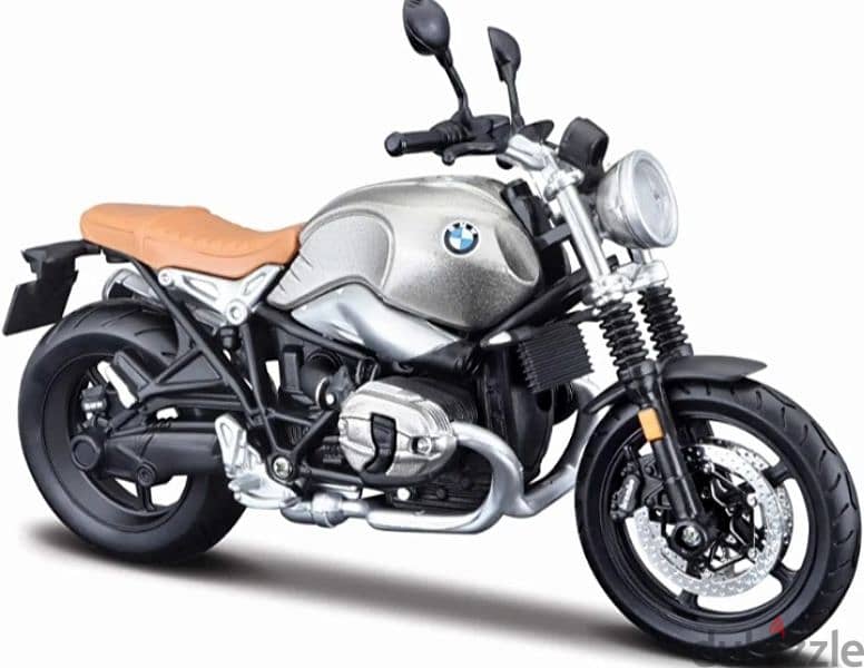 BMW R Nine T Scrambler diecast motorcycle model 1:12. 2