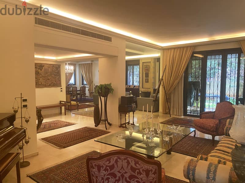 285 SQM Apartment in Mtayleb, Metn with Garden and Terrace 1