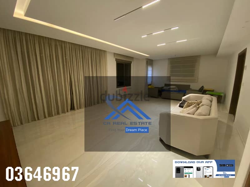 hazmieh martakla 215m2  with terace without furniture 1