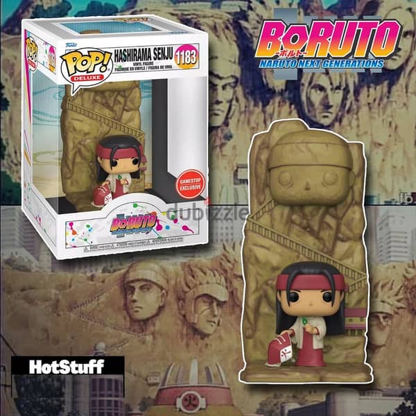 Hashirama Senju 1º Hokage Deluxe Funko Pop!