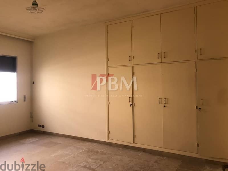 Good Condition Apartment For Rent In Ain El Tineh | 275 SQM | 3