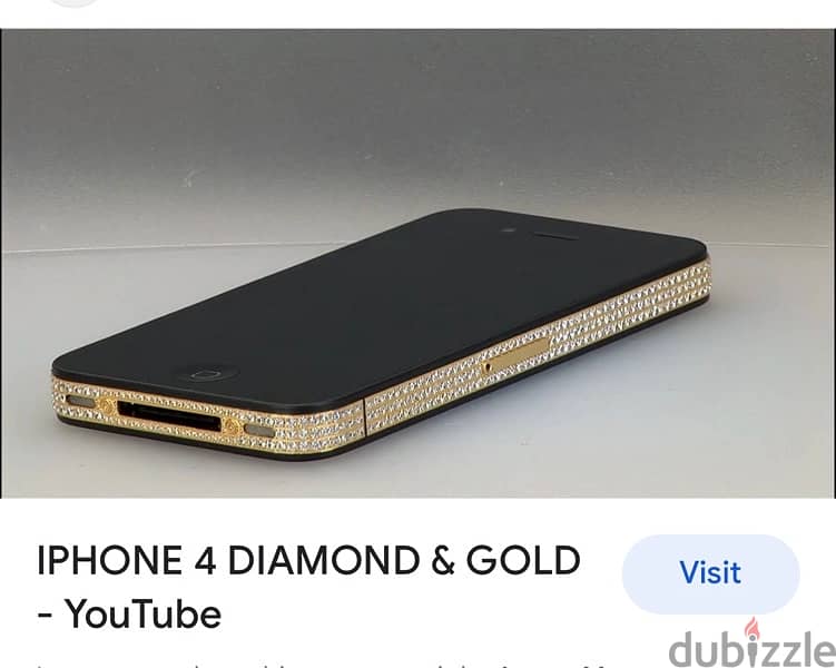 iPhone 4 with Gold plated  limited edition phone for business man  God 0