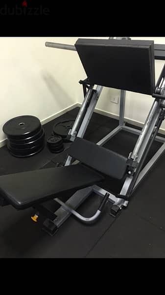 leg press used 2 months like new very good quality 70/443573 RODGE 3