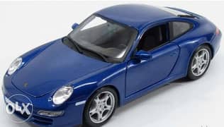 Porsche Carrera S diecast car model 1/18.