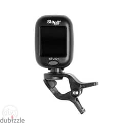 Stagg Black automatic chromatic clip-on tuner