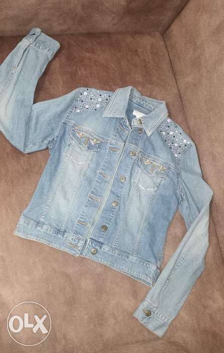 H&M Jeans Jacket Denim 0