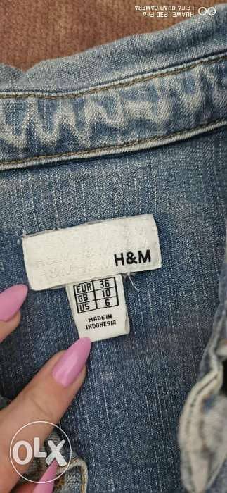 H and outlet m jeans jacket