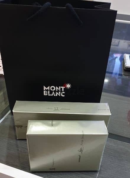 Original Genuine Mont Blanc Wallet and Pen 4