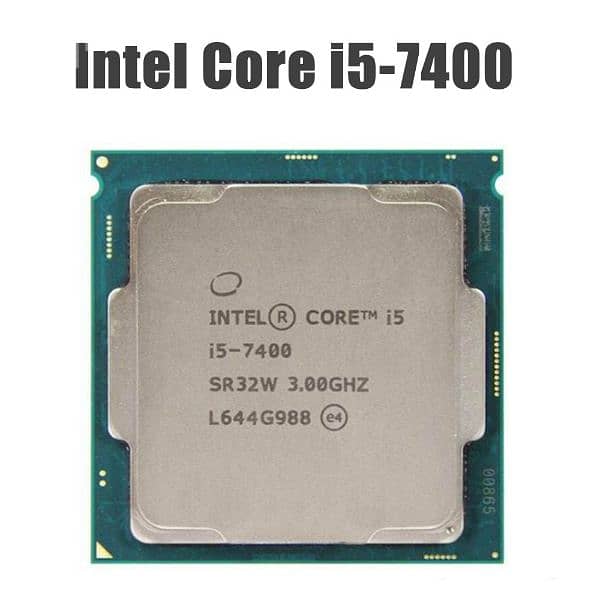 Core i5 7400 (barely used) 0