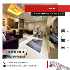 Apartment for sale in jbeil 120 SQM REF#MC54047