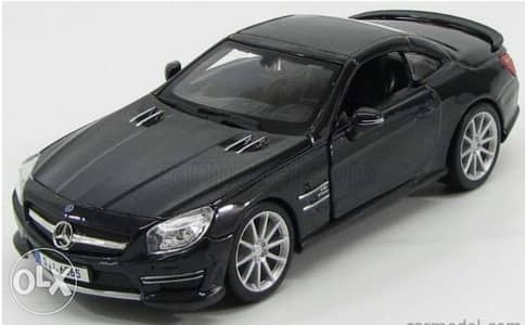 Mercedes Benz SL65 AMG diecast car model 1:24.