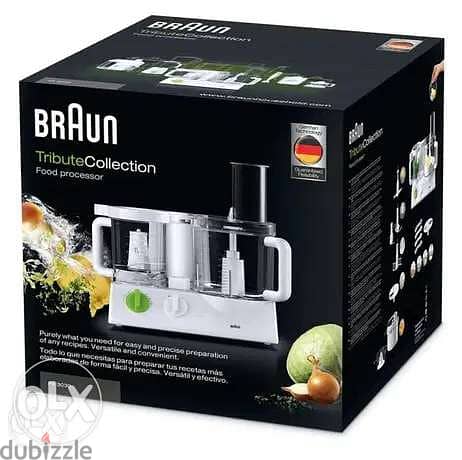 Braun Braun FX 3030 Tribute Collection Food Processor 600W White 1